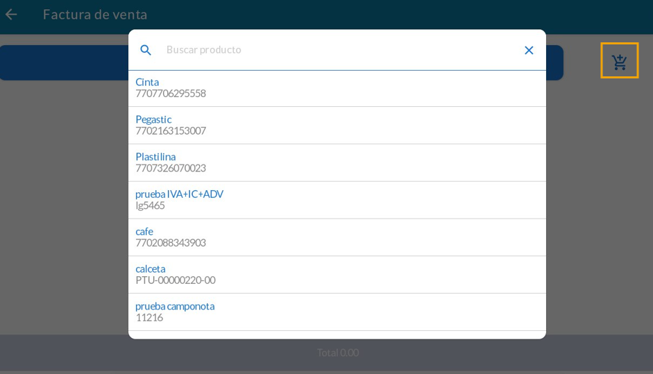 Sin teclado por defecto