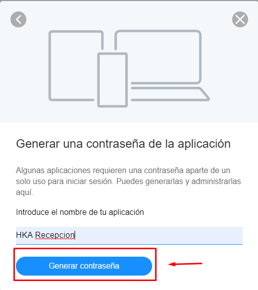 Configuración yahoo 4