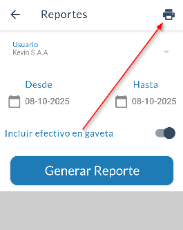 Reportes En Caja Impresión