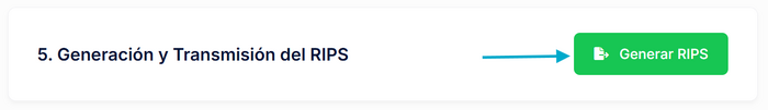 Generación y Transmisión del RIPS