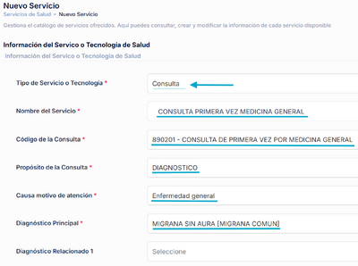 Creación servicio: consulta - Parte 1