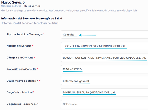 Creación servicio: consulta - Parte 1