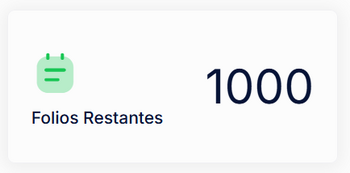 Icono de folios restantes